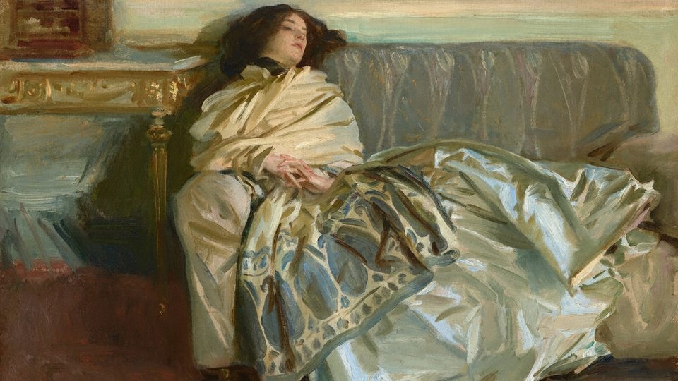 Nonchaloir-Repose by John Singer Sargent
